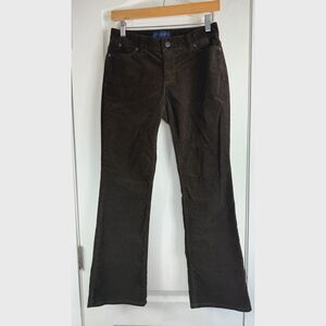 Talbots Petites Women's Brown Corduroy Bootcut 5 Pocket Pants Size 2 P